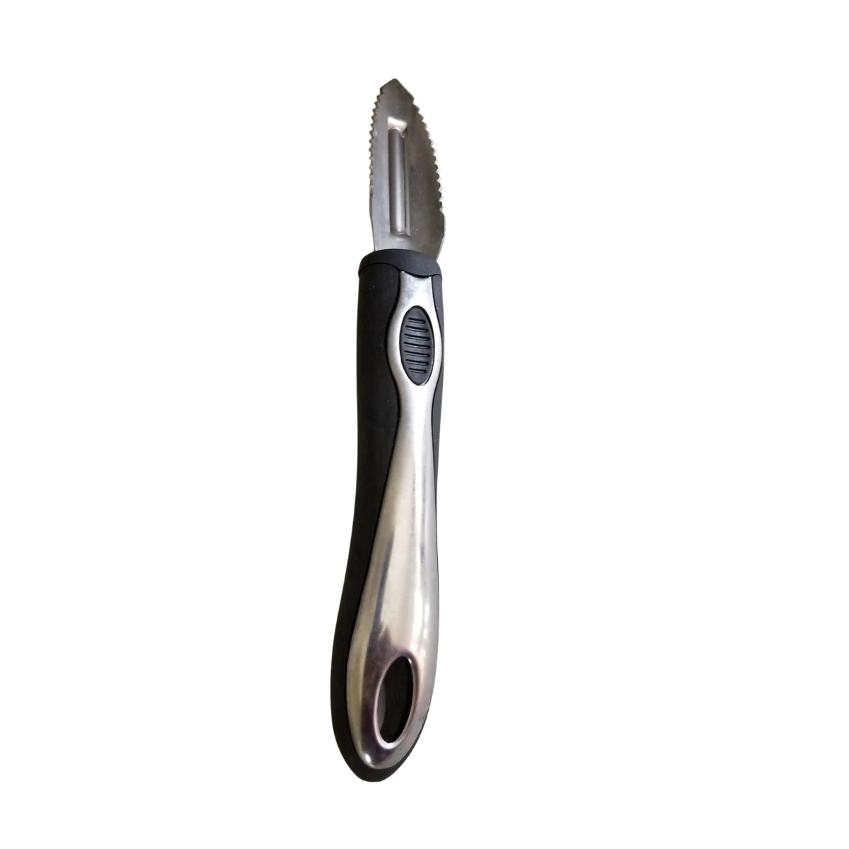 Multifunctional Swivel Peeler and Fish Scaler