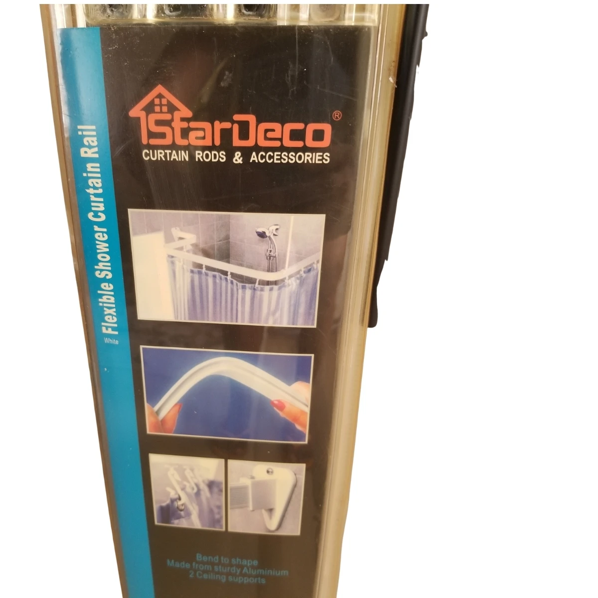 Flexible Shower Curtain Rail