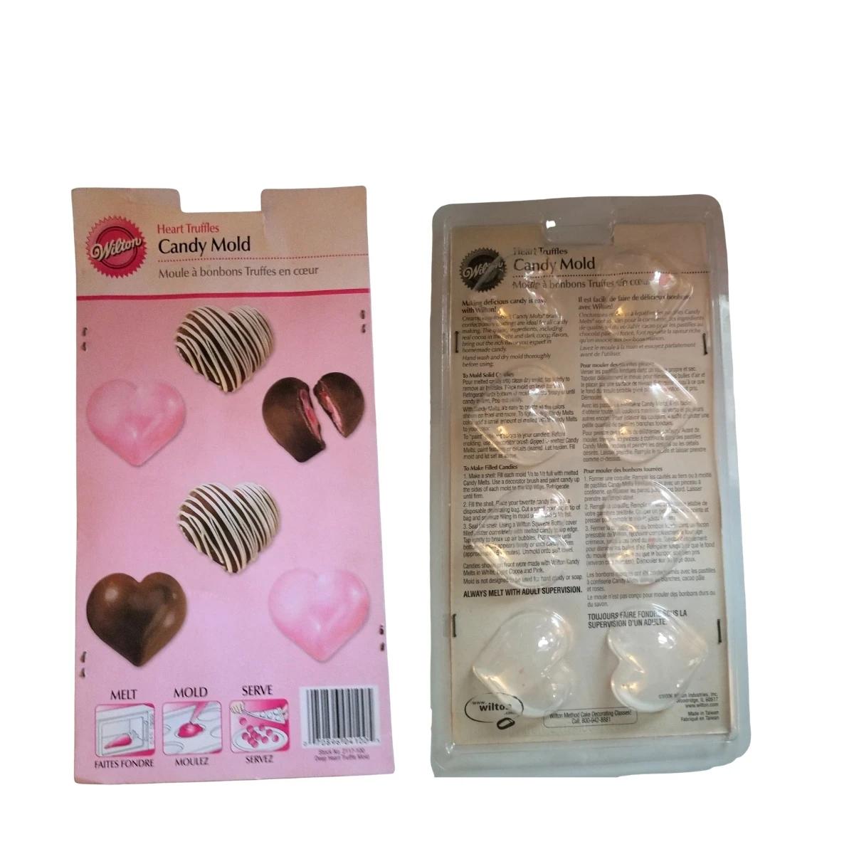Wilton Chocolate Hearts